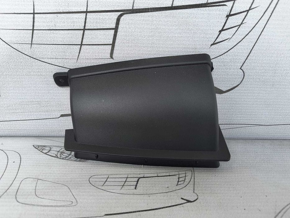 Deflector / Ghidaj Aer Bara Față Dreapta BMW Seria 1 E81 E82 E87 E88 2012 / 2007-2014 Cod OEM 13717547591 (5C2)