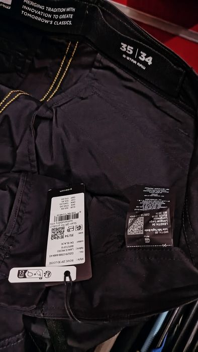 Оригинален панталон G-Star Raw Rovic Zip W35 W36 W38 нов мъжки карго