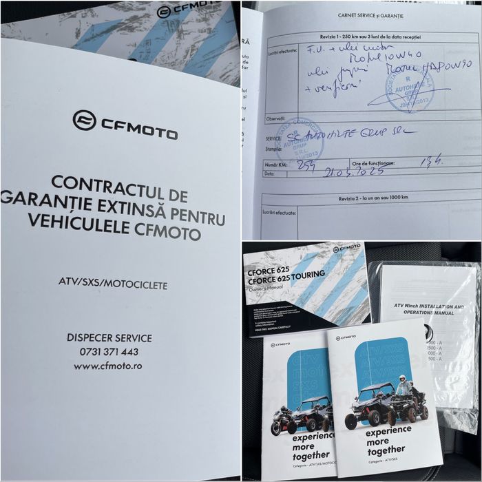 Cf Moto 625L Touring EPS, 2025, 760 Km, Garanție 5 Ani