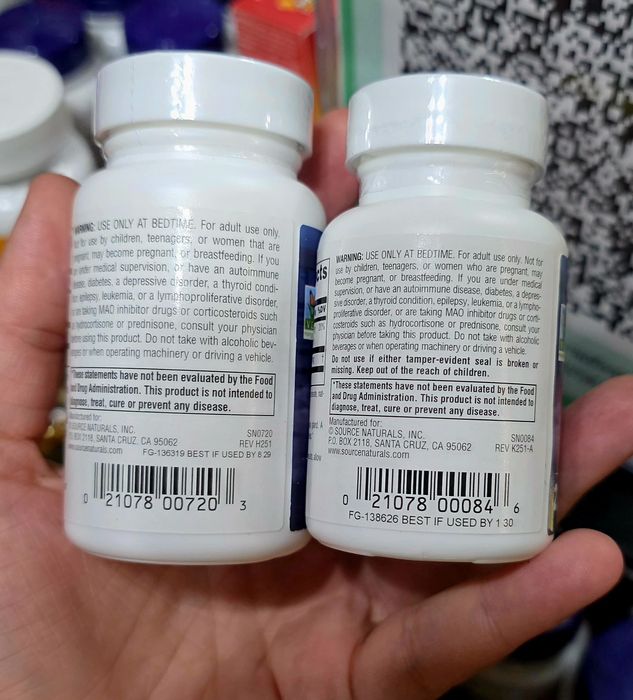 ДОСТАВКИ НЕТ Source Naturals мелатонин 1mg, 2mg , Nature's  L-теанин