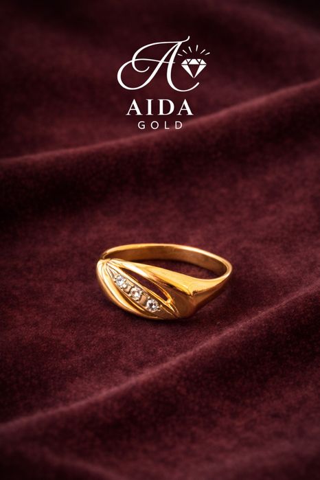 Бриллиантовое кольцо 16 размер