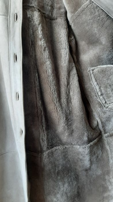 Дамски кожух, немски  от агнешка напа.