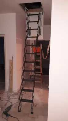 Montaj scara de mansarda/pod