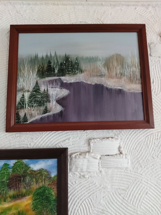 Картины, масло.,акрил.. Ручная работа