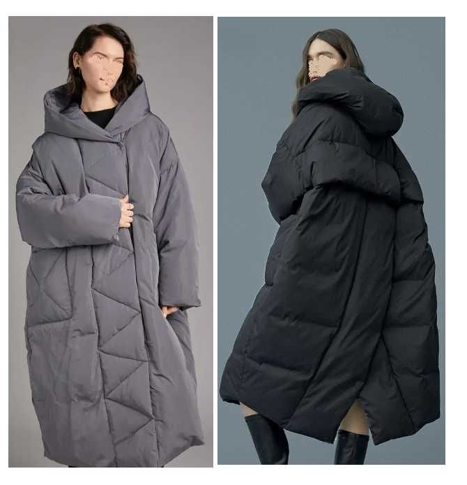 Пуховик На пуху. Оверсайз.