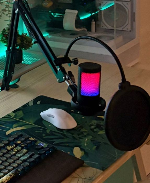 Microfon gaming rgb