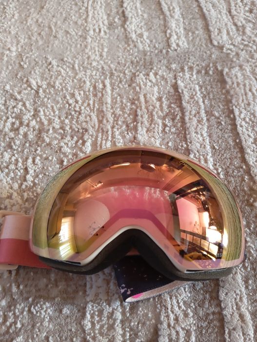 Vând cască de schi+ ochelari
