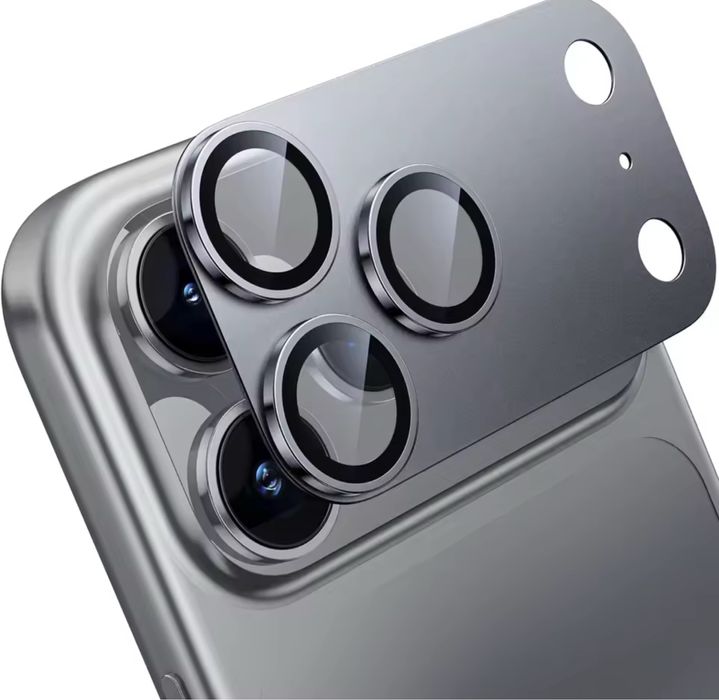 Folie Camera Full Metalic Brush Iphone 17 PRO 17 PRO MAX 17 17 AIR