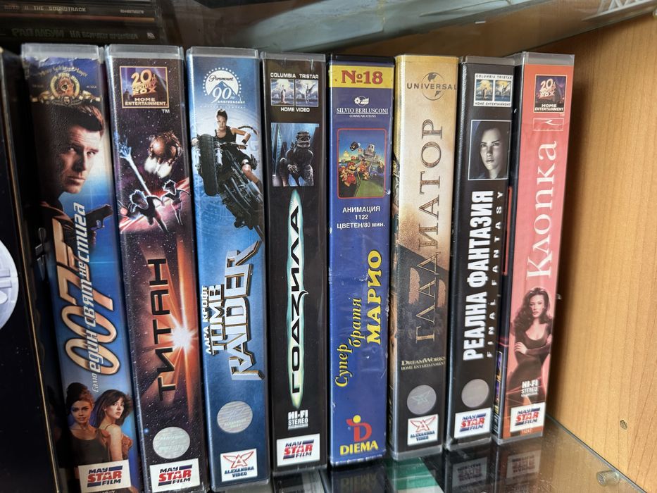 Оригинални филми - vhs, dvd