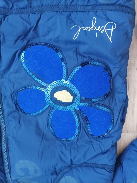 Desigual 12-14г.158-164см яке с пух и пера