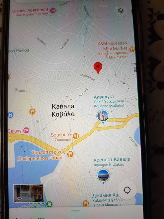 Апартамент под наем в Кавала, Гърция. Апартамент Диди в центъра на Кавала с гараж.