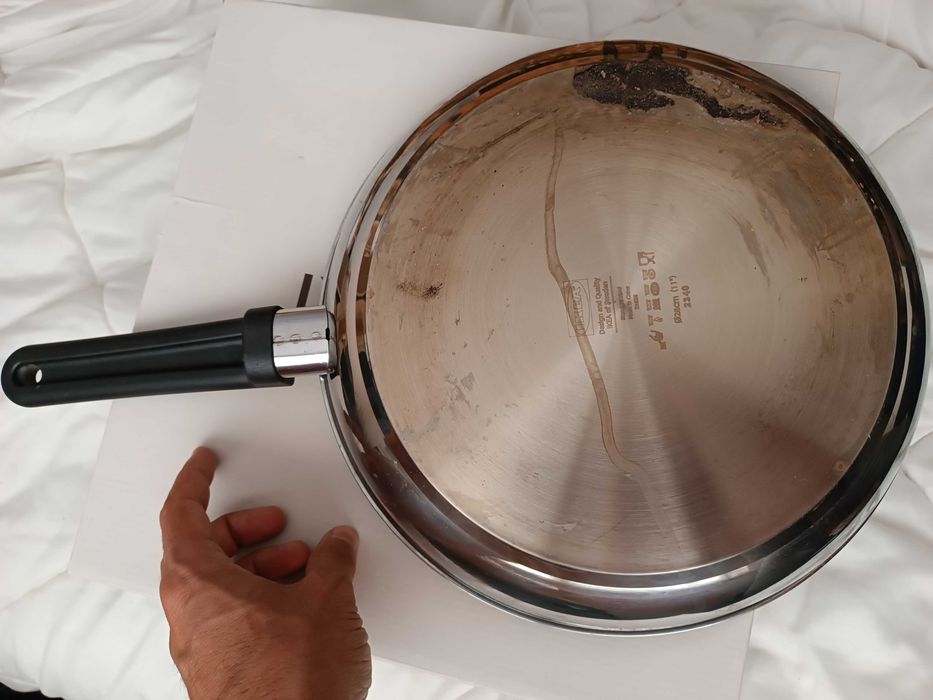 Tigaie IKEA, stainless steel, 28 cm