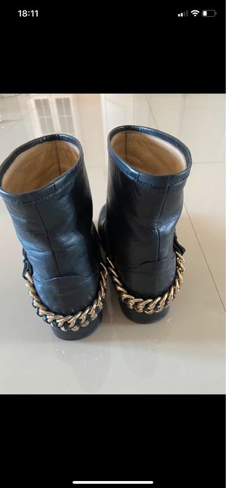 Ghete piele Elisabetta Franchi 36