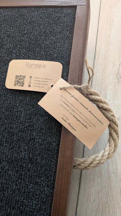 Rampă pentru câini din lemn masiv