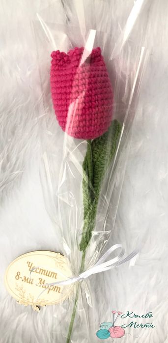 Цветя за 8-ми март - ръчна изработка