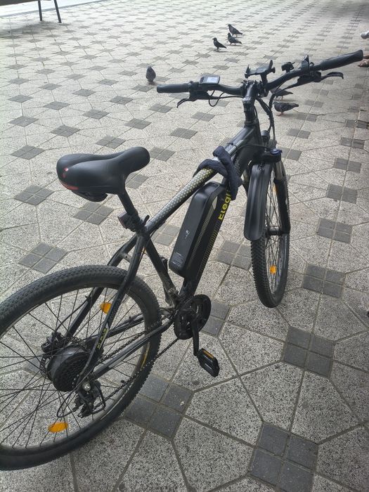 Bicicleta electrica Eleglide M1 plus cu frane hidraulice autonomie 80km