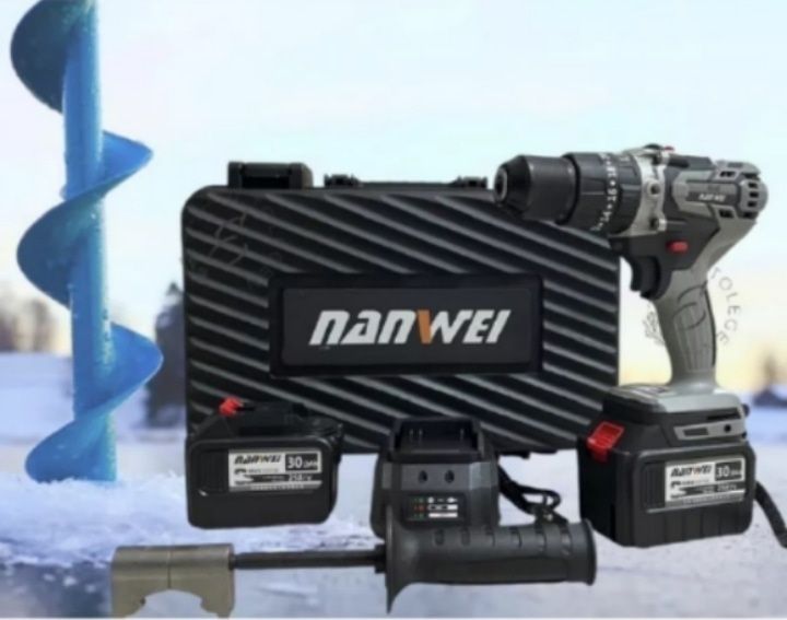 Ледобур-шуруповерт для льда NANWEI