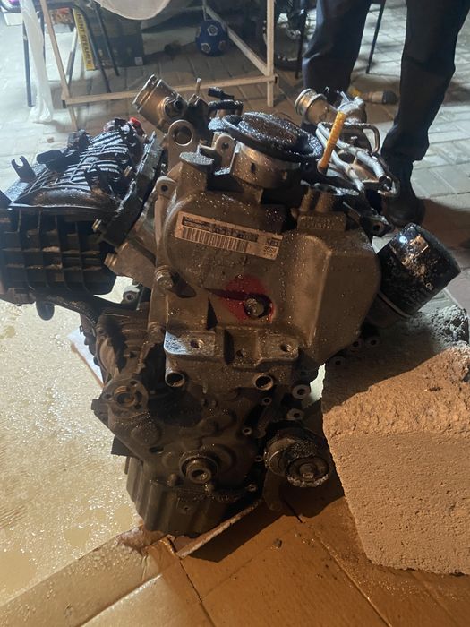 Двигател в сборе от Skoda rapid 1.4tfsi