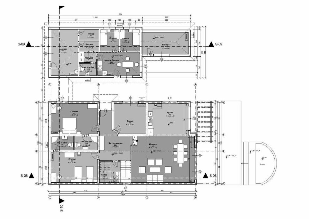 Къща за гости с магазин в с. Горица