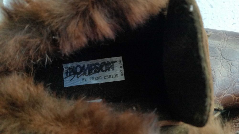 ghete dama cu blana  38