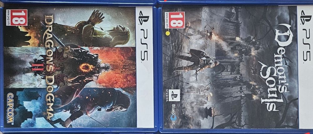 1TB Playstation5 Disk edition пълен комплект с игри и 2ри джоистик