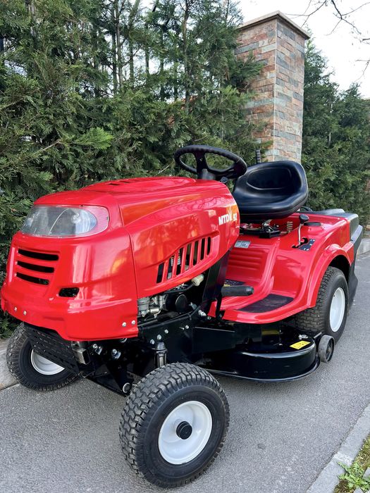 Tractoras de tuns iarba Mtd American 2 lame Sac Colectare