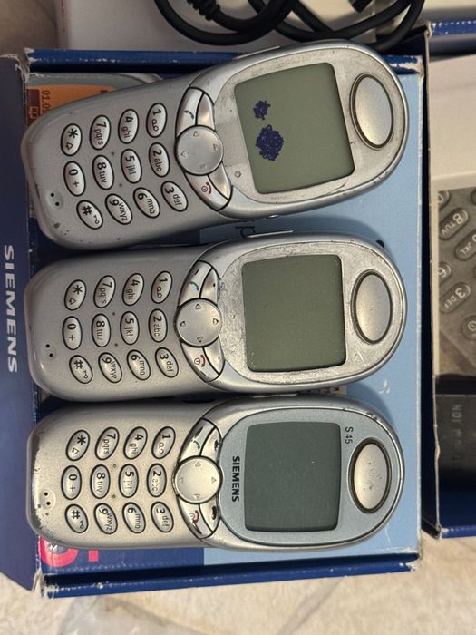 Pachet colecție Siemens S45-3 telefoane