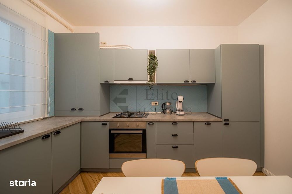 Apartament modern cu 3 camere de închiriat – complet mobilat și utilat