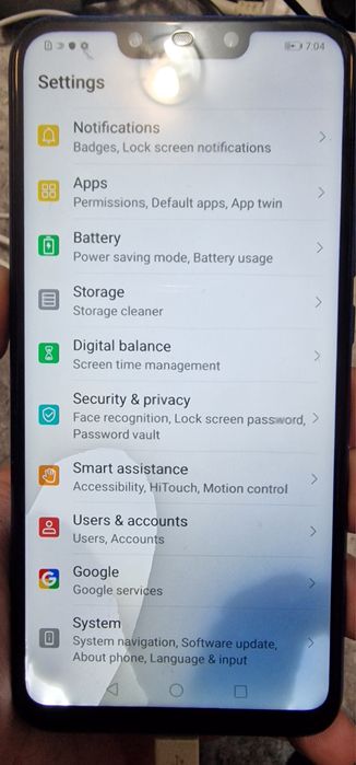 Huawei Nova 3i 4gb placa functionala  display defect