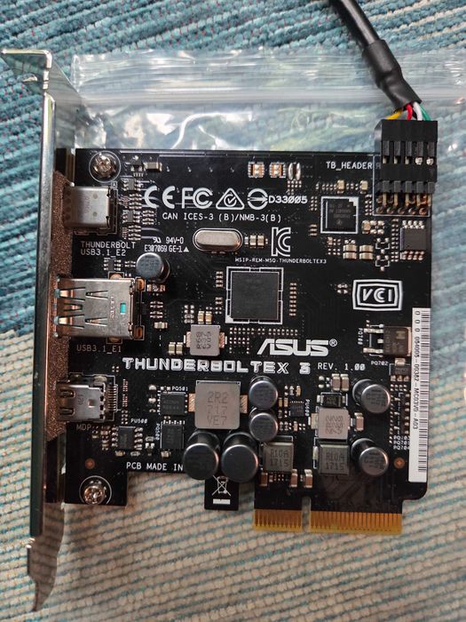 Разширителна карта ASUS ThunderboltEX 3