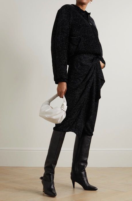 Isabel Marant миди пола с блестящи частици - нова размер 38