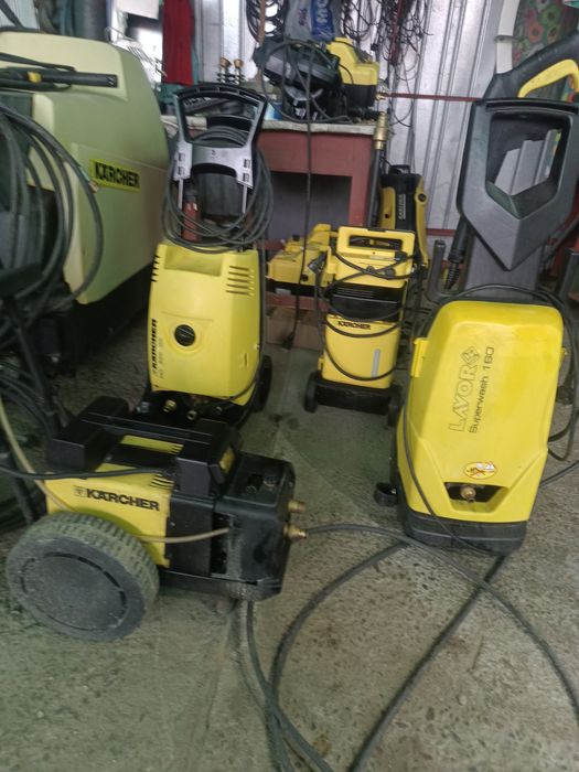 Vanzare si reparatii aparate cu apa calda sau rece karcher.