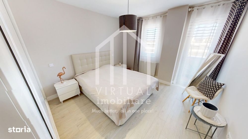 Apartament de vanzare in Sibiu, 77 mp, mobilat si utilat, cartier Alma