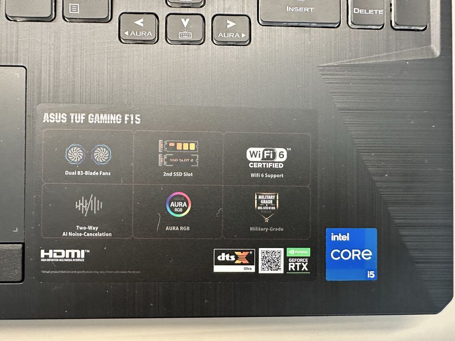 Laptop Gaming ASUS TUF F15 FX506HC