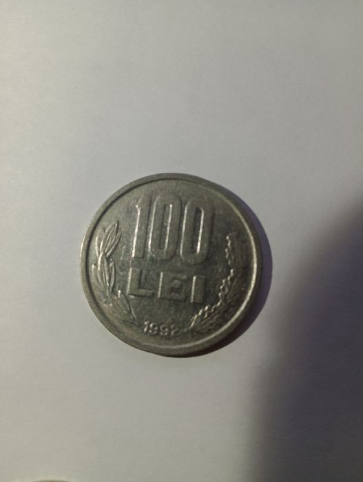 10 monede 100 lei cate doua la fiecare an  1992-1996
