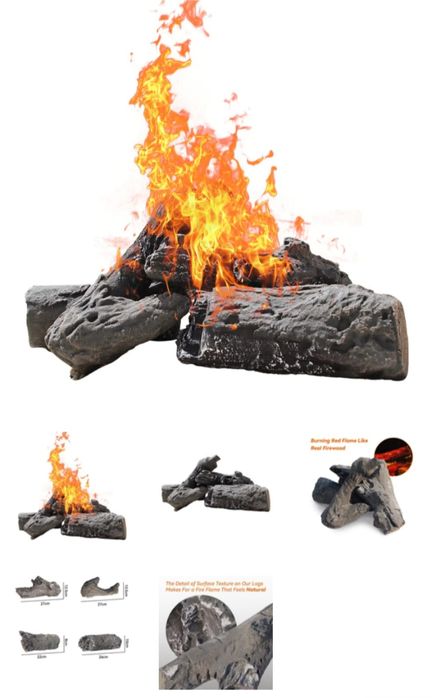 Bușteni pentru șemineu pe gaz Grandhom