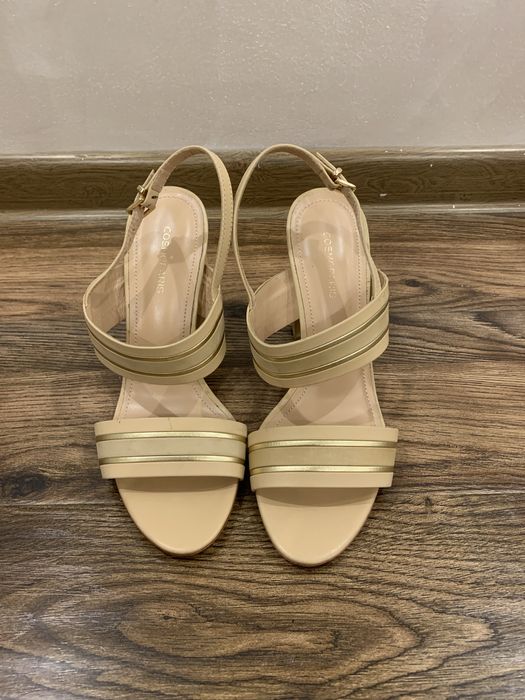 Кожаные Босоножки