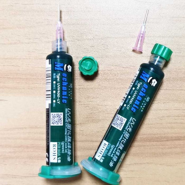 UV маска гел за възстановяване на печатни платки