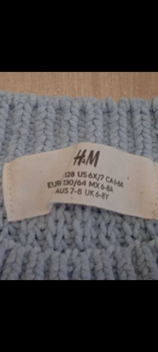 Детски топъл пуловер. Размер 128