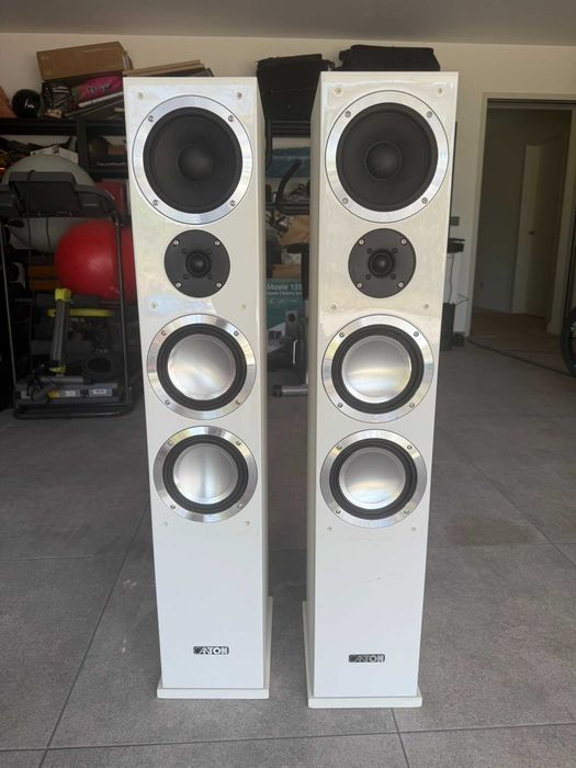 Тонколони Canton 509 DC Субуфер Elac 200W
