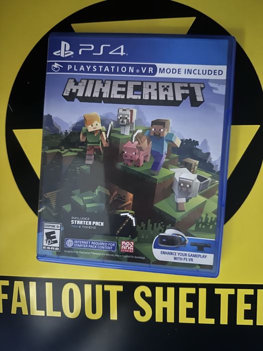 Продаю игру minecraft на PS4-PS5