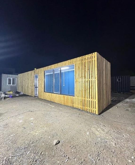 Домик из контейнера