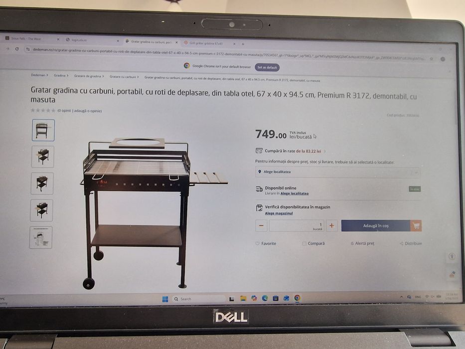 Gratar FM Grill  67x40 cm