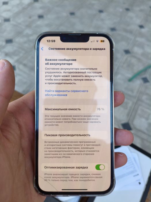 Iphone 13 pro juda ideal holatda