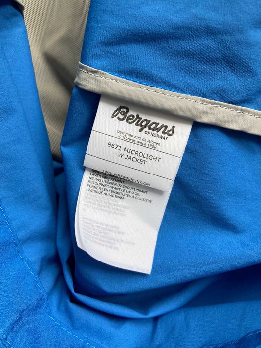 Bergans Of Norway Microlight jacket ветроустойчиво олекотено яке М