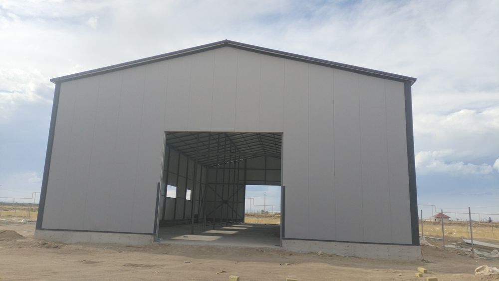 Монтаж сендвич понели под ключ