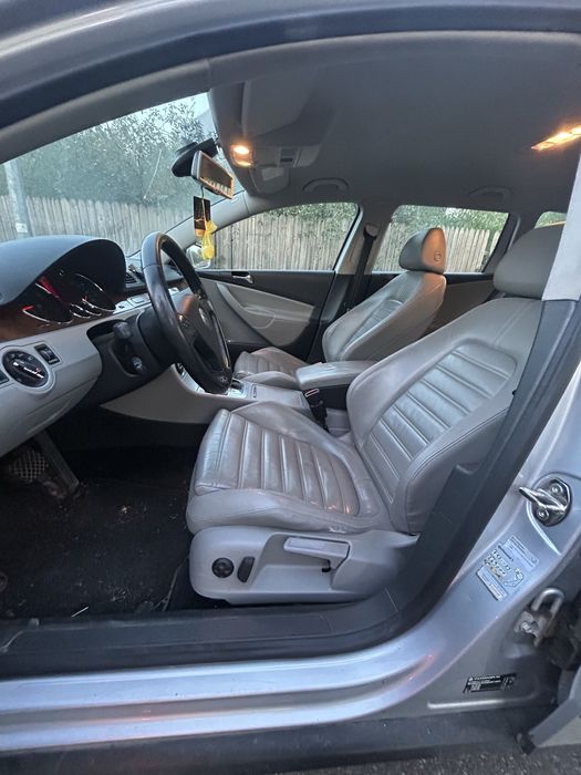 Interior piele passat b6 incalzire
