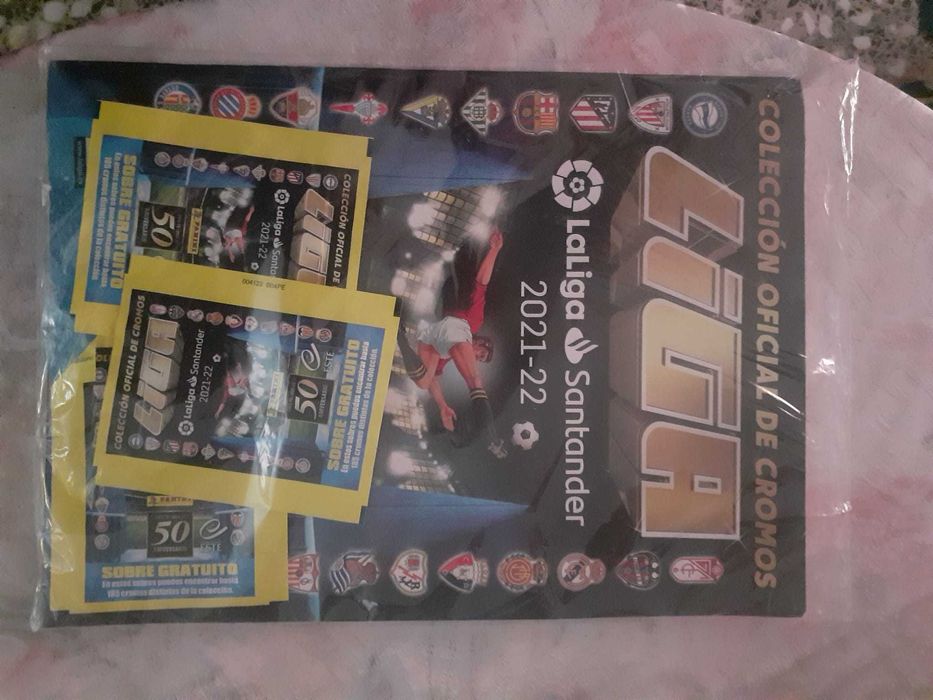 Revista Colectia oficial de La Liga Spania 2021/2022 sigilata