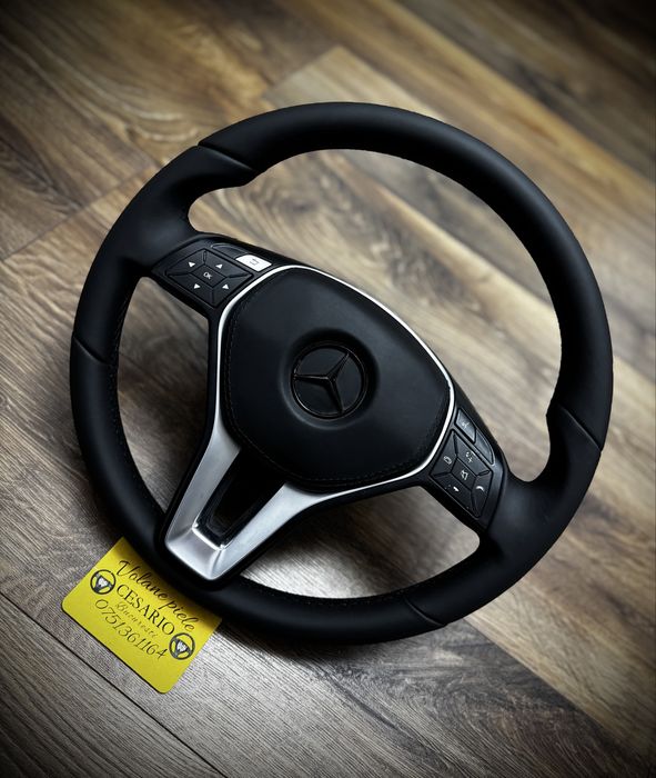 Imbracare reconditionare modificare volane piele naturala nappa