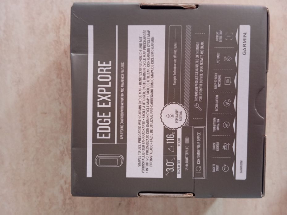 Ciclocomputer Garmin Edge Explorer GPS